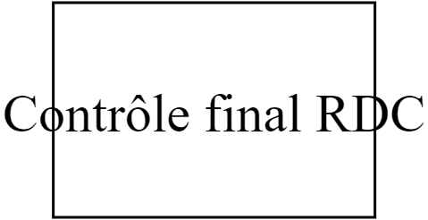 Contrôle final RDC