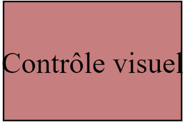 Contrôle visuel