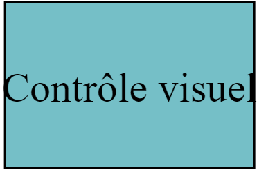 Contrôle visuel