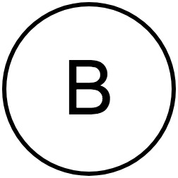 COTATION LETTER B