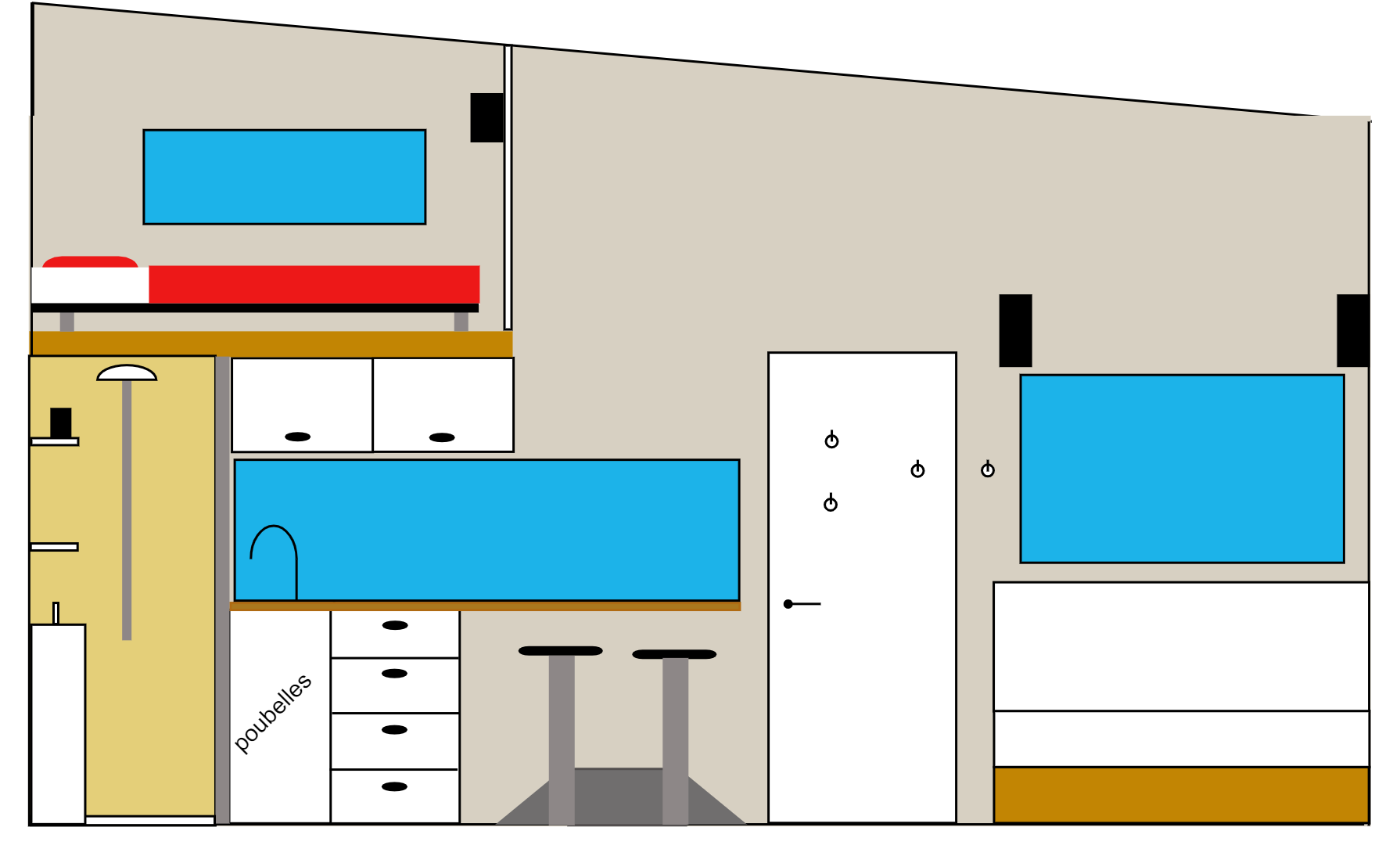 côté entrée 7.5 fenêtre