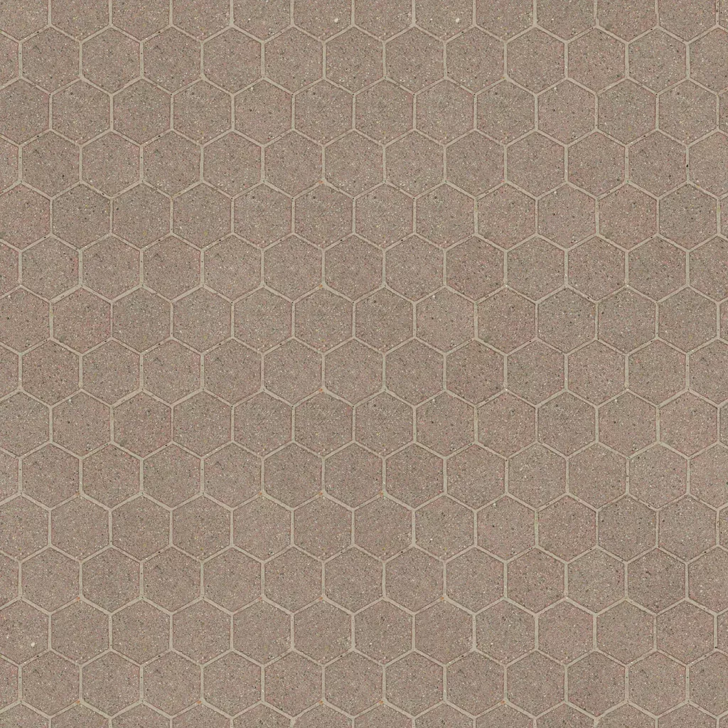 Dalles hexagonales