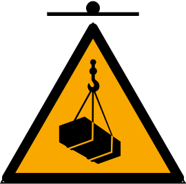 Overhead load hazard