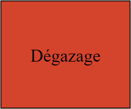 Dégazage