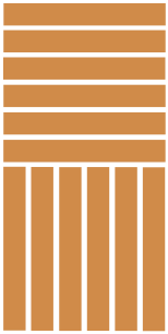 Demi Dalle de terrasse bois