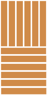 Demi-dalle de terrasse bois