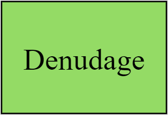 Denudage