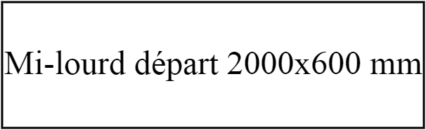 Départ mi-lourd 2000x600
