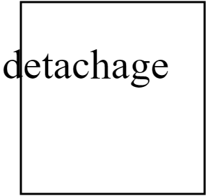 detachage