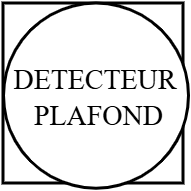 DETECTEUR PLAFOND