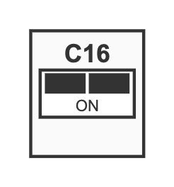 LS-Schalter C16 2P