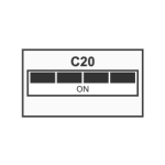 Breaker C20 3P+N