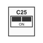 Breaker C25 2P