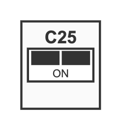 LS-Schalter C25 2P