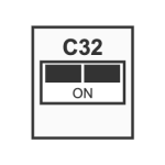 Breaker C32 2P