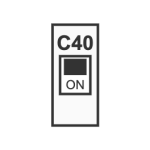Breaker C40 1P+N