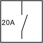 DISJONCTEUR 20A