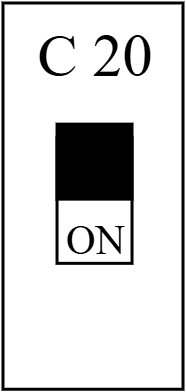 Disjoncteur 20A