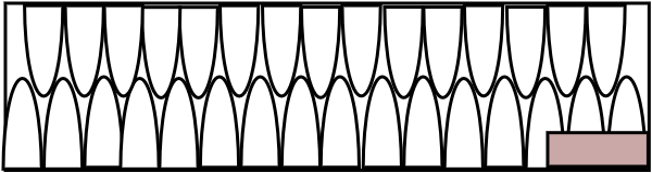 DOUBLAGE avec tassaux gauche