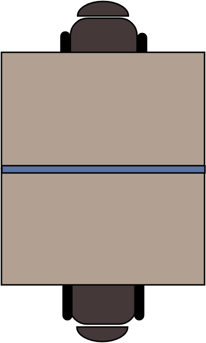 Double Poste 140 X 80 cm