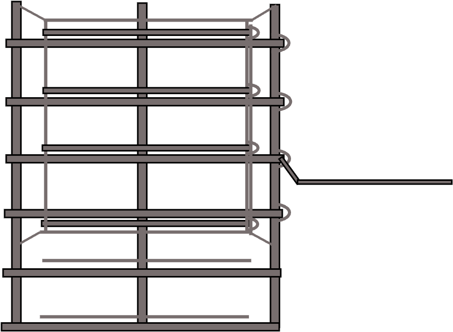 Double rack 6 x2
