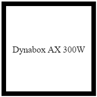 Dynabox AX 300W