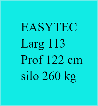 EASYTEC SILO 260 kg