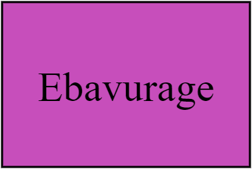 Ebavurage