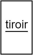 element tiroir