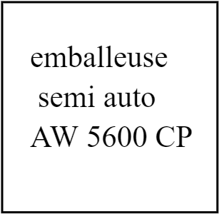 emballeuse digi 5600cp