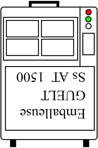 Emballeuse Ss Gaz GUELT 1500