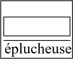 éplucheuse