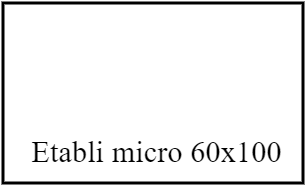 Etabli micro 60x100