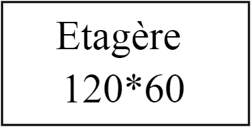 etagere 120*60