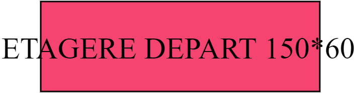 etagere 150*60