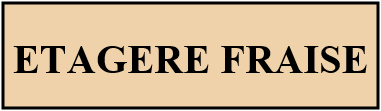 ETAGERE FRAISE
