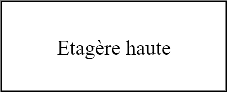Etagère haute