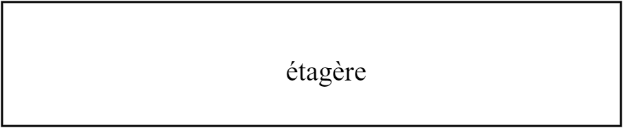étagère