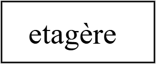 étagère