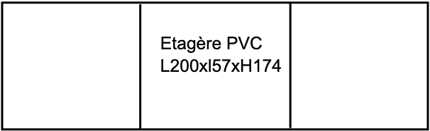 Etagère PVC