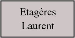 Etagères Laurent