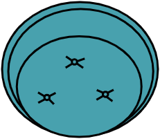 Fauteuil crapaud bleu