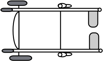 Fauteuil douche Cascade