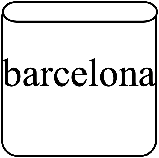Fauteuil 1 place barcelona