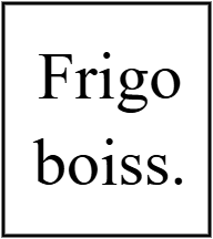 Frigo boissons