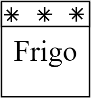 Frigo congélateur