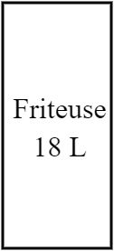 Friteuse 18L