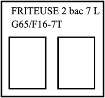 Friteuse 2 Bac