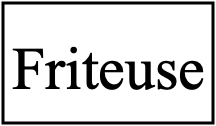 Friteuse