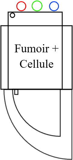 Fumoir Porte Droite Alto Shaam CT4-10E